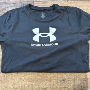 Under Armour Charcoal Logo Tee